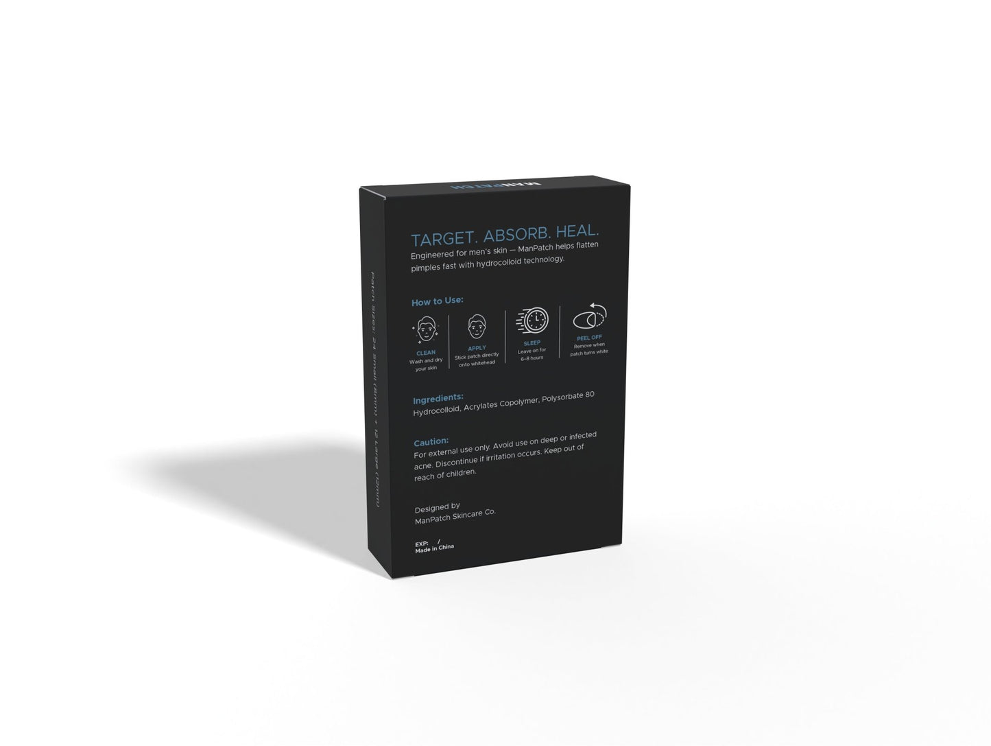 ManPatch™ — Clear Skin. Built for Men. - MANPATCH