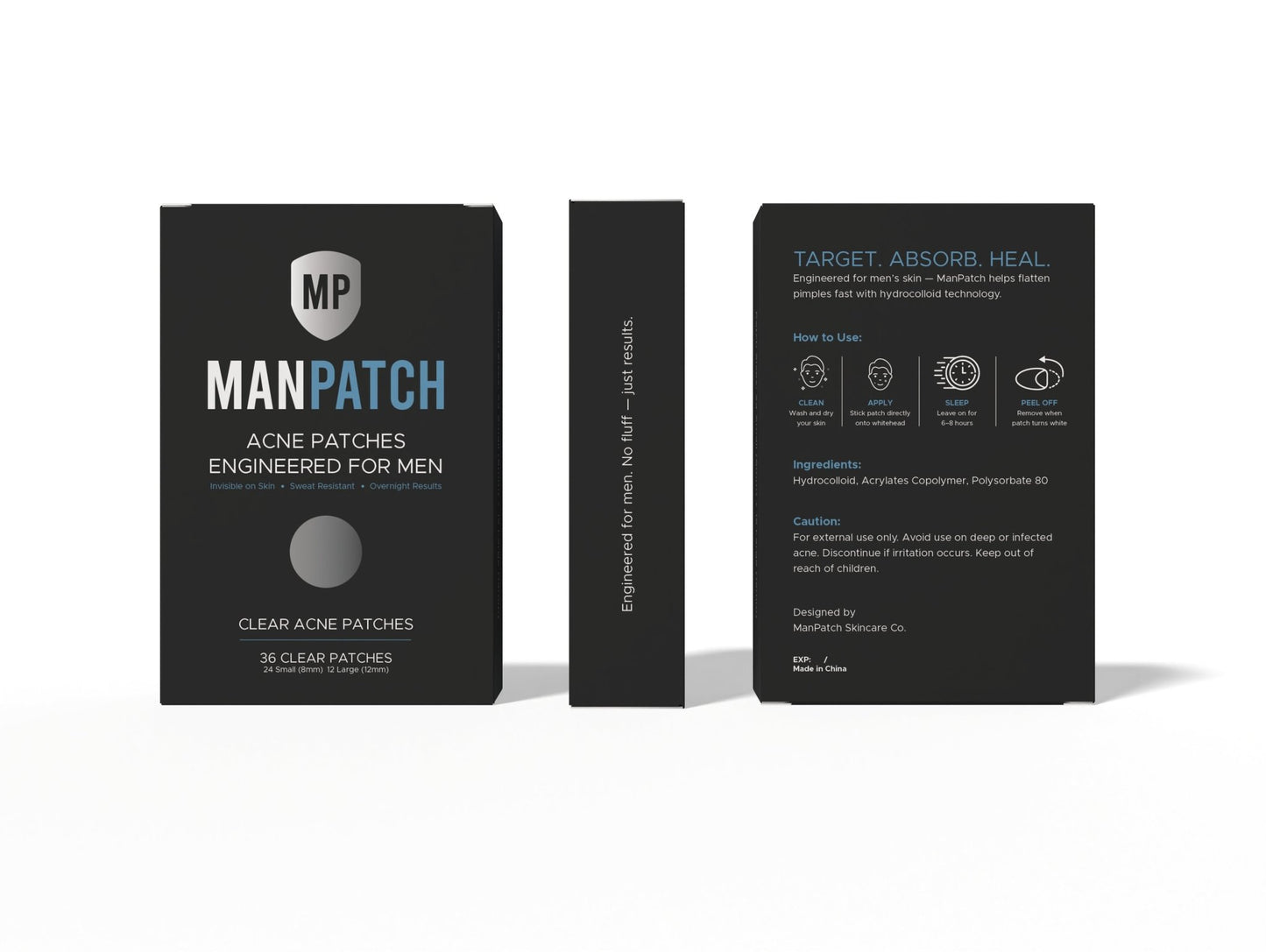 ManPatch™ — Clear Skin. Built for Men. - MANPATCH